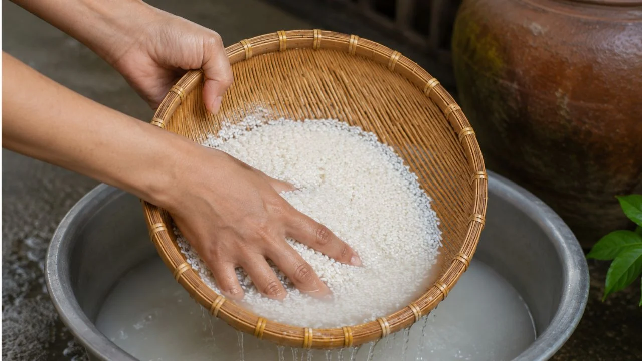 Vo gạo tưởng đơn giản hóa ra không, Vo sai cách âm thầm giữ độc tốt và làm cơm kém ngon