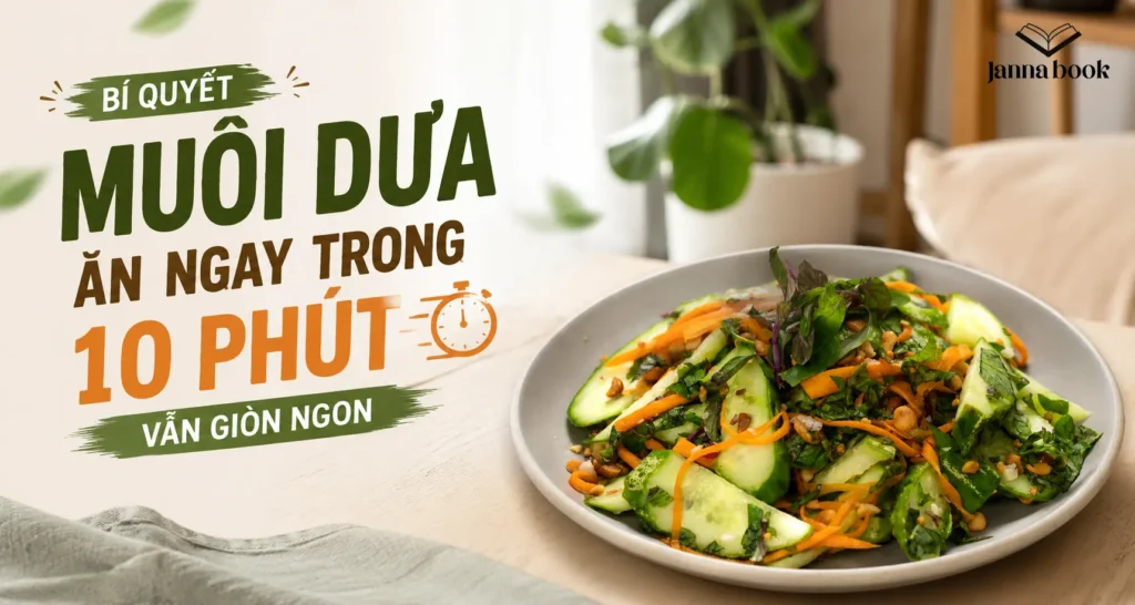 muối dưa chuột xổi