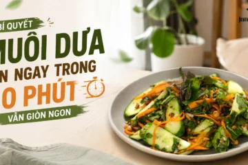 muối dưa chuột xổi